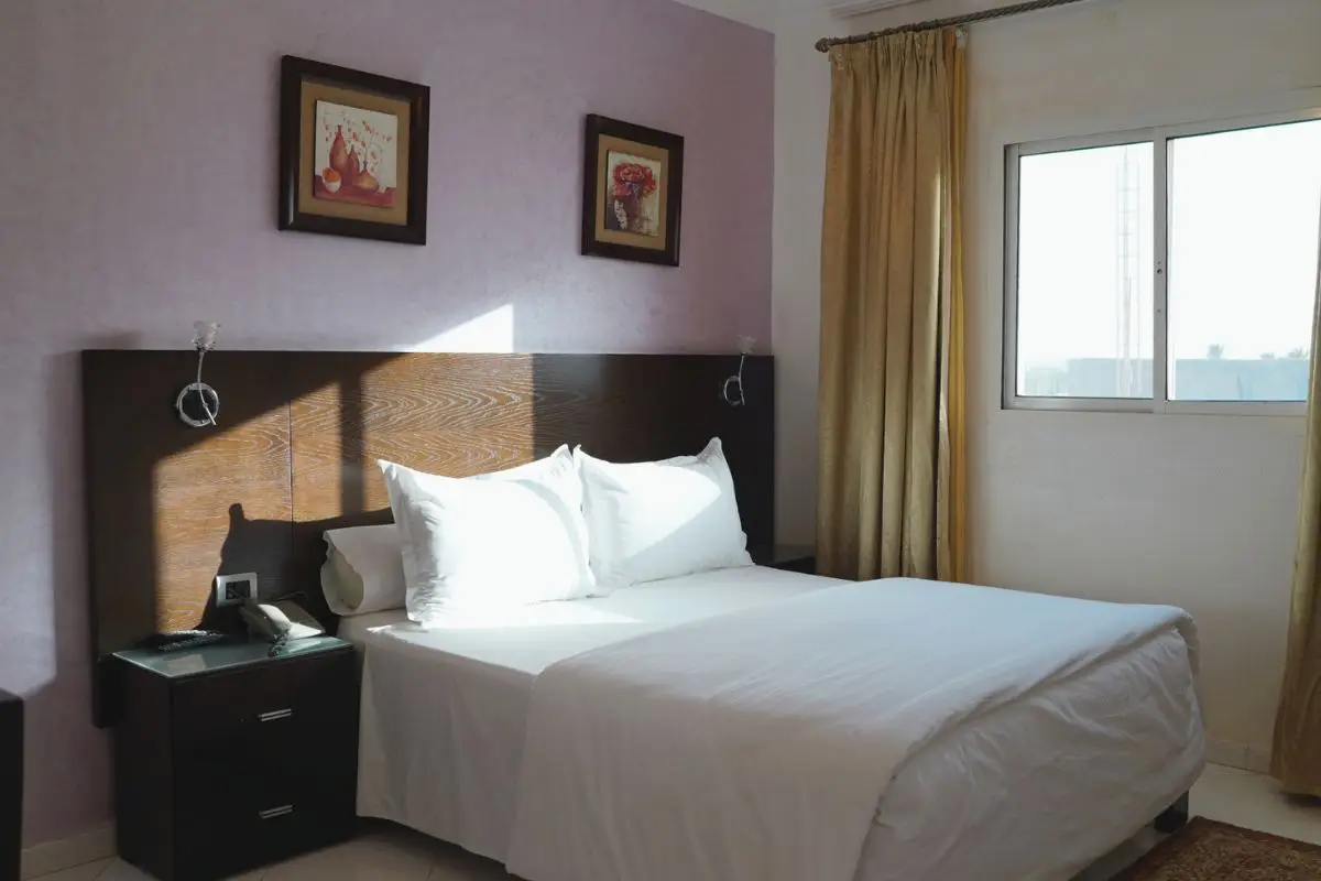 Hotel Prestige Façade Nouadhibou Mauritania Habitación Doble Min